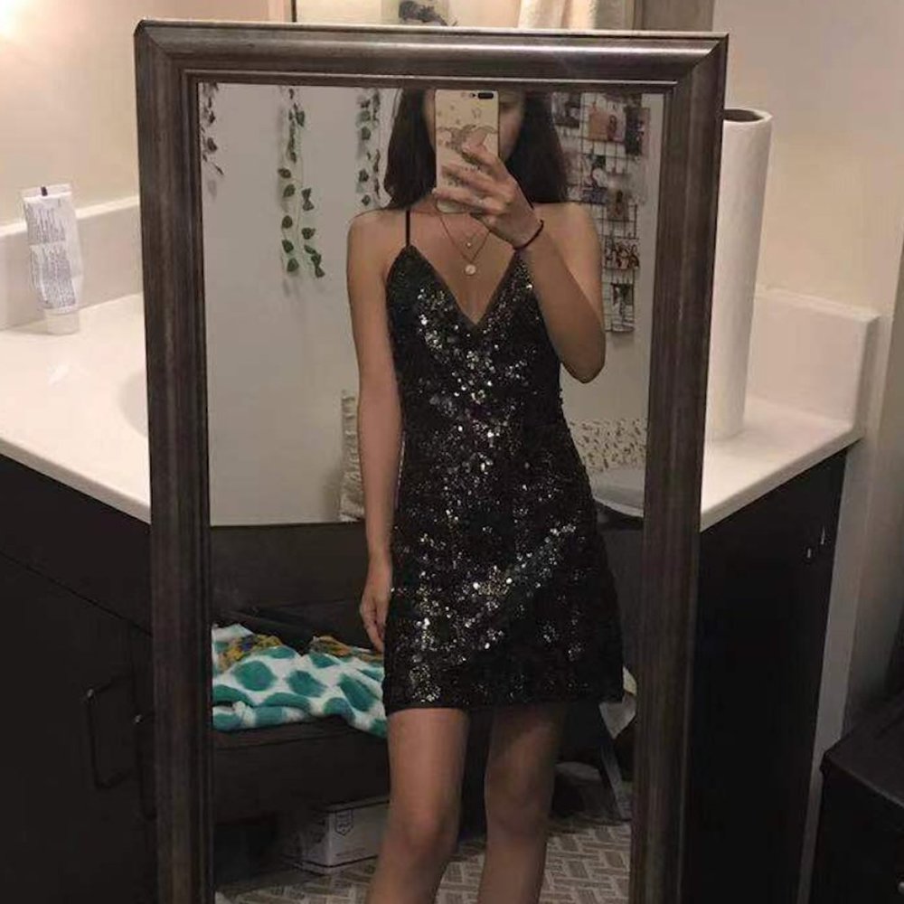 NBD Sequin Mini Dress